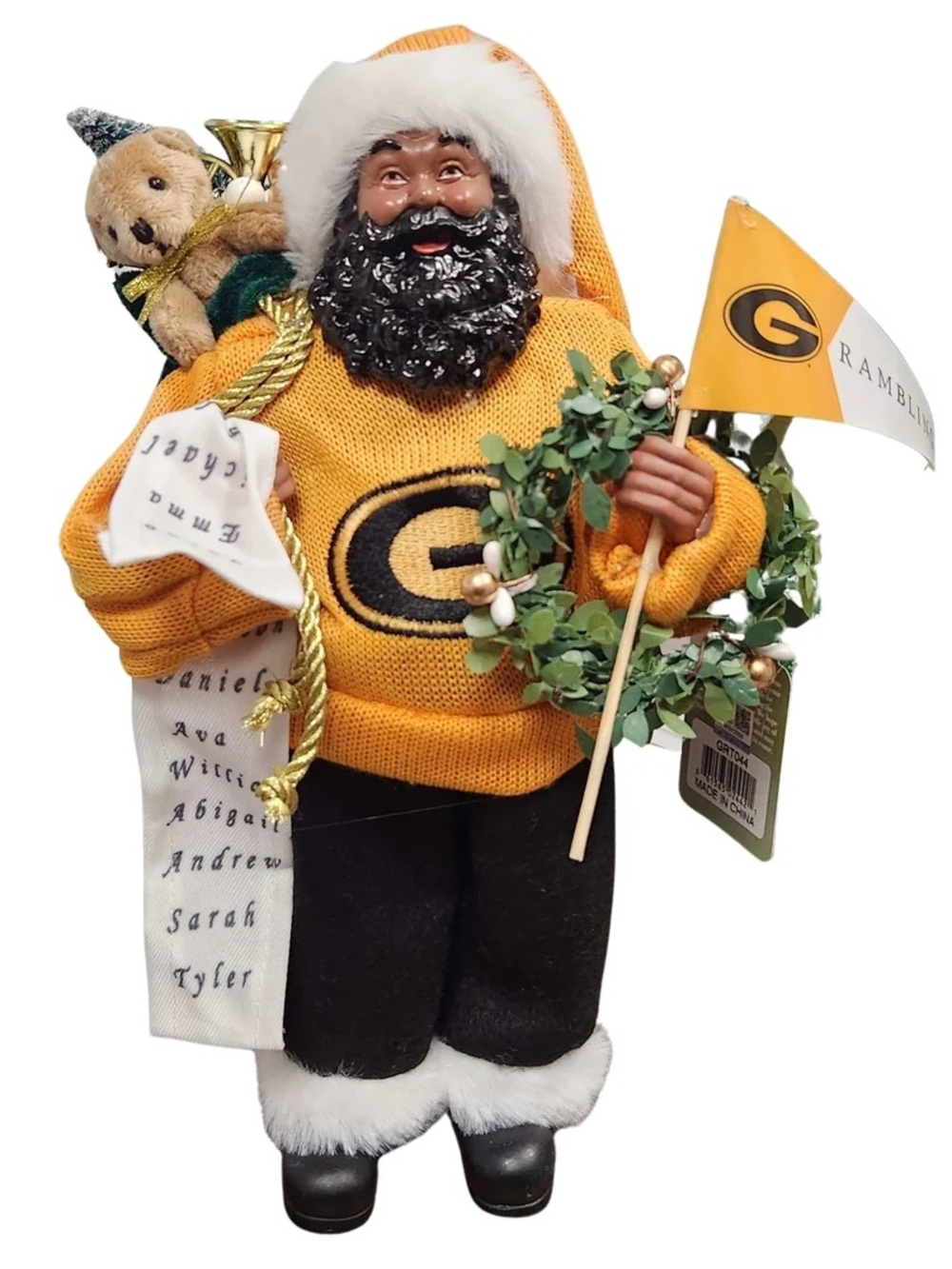 HBCU Grambling State University Santa bringing cheer to your holiday.